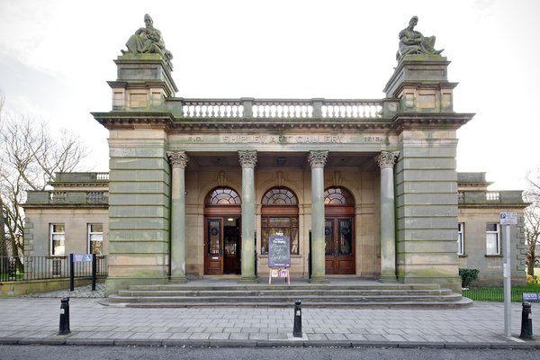 The exterior of the Shipley Art Gallery in Gateshead